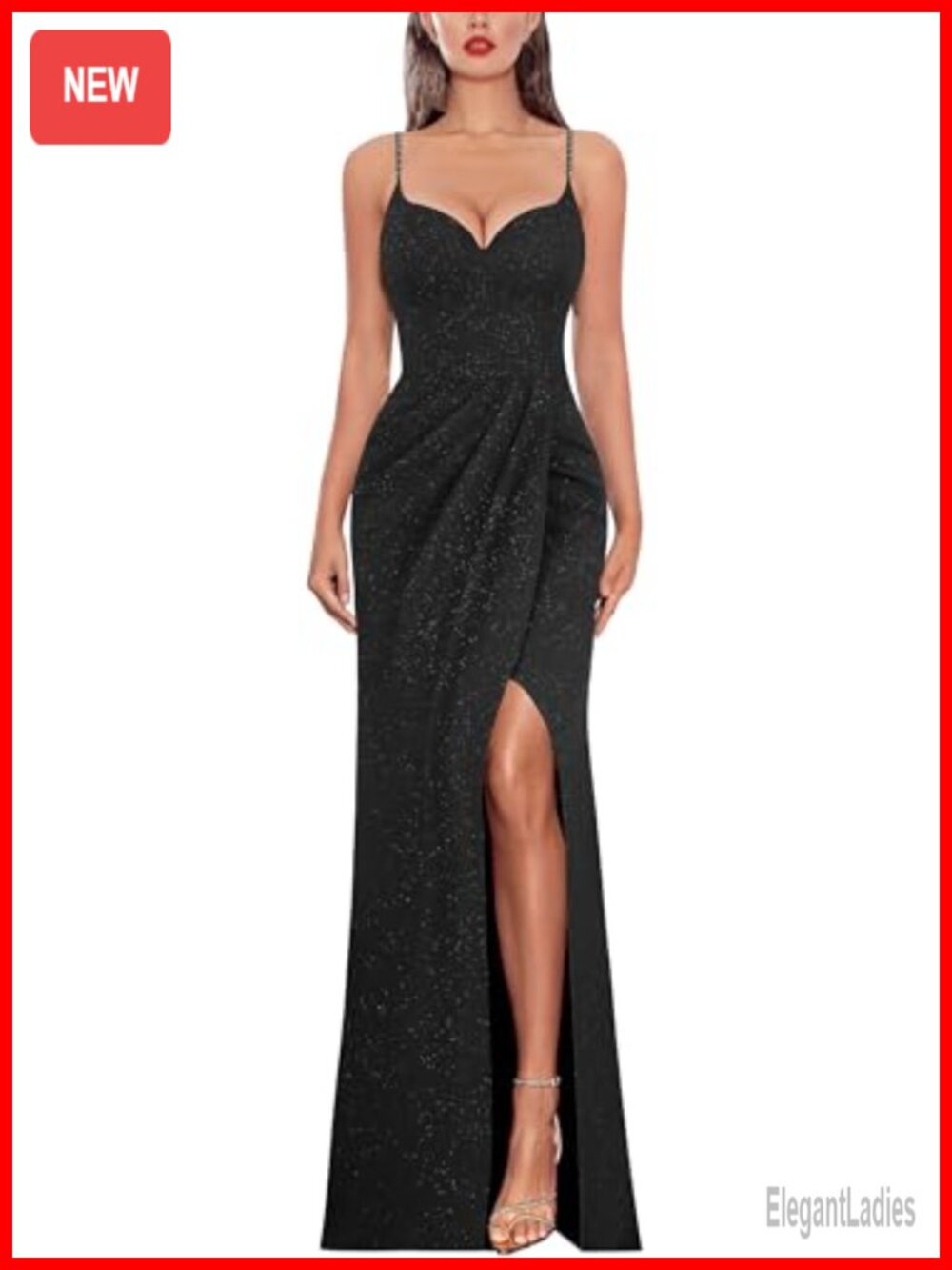 Sexy Spaghetti Strap Formal Prom Evening Long Maxi Dress